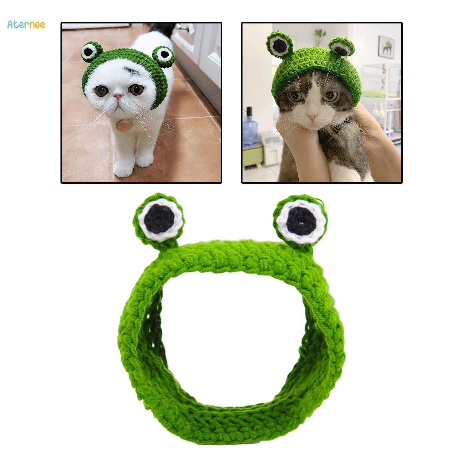 Dog Cat Frog Hat Party Costume Accessory Headwear Grooming Accessories Lovely Pet Hat for Costume M. 