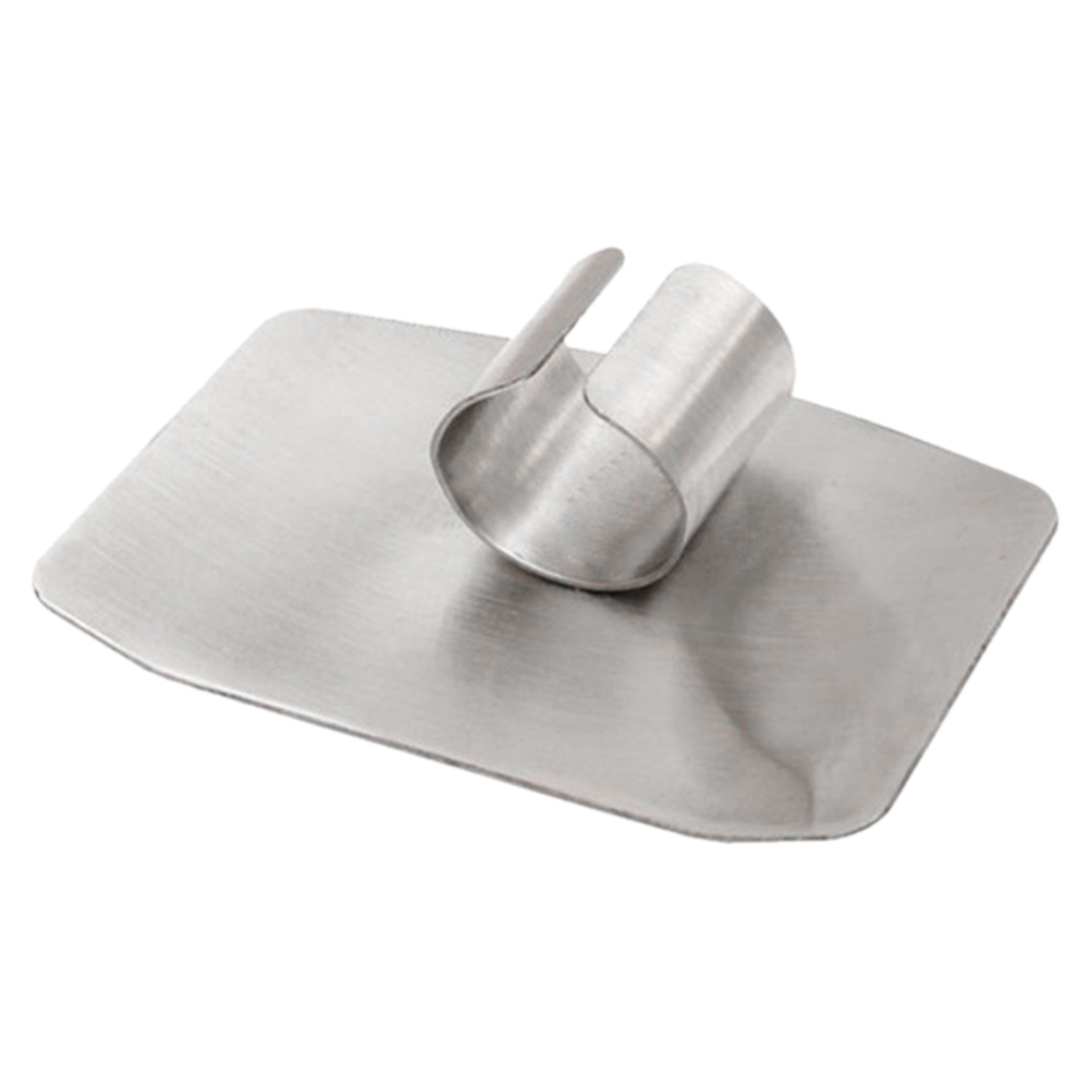 2Pcs Stainless Steel Cutting Food Vegetable Finger Protector Guard Kitchen Tool. 