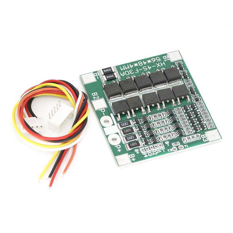 4S 30A 14.4V Balancer BMS 18650 Lipo Li-ion Lithium Battery Protection Board LiFePO4 4S BMS Balancing Charging Circuit PCM. 
