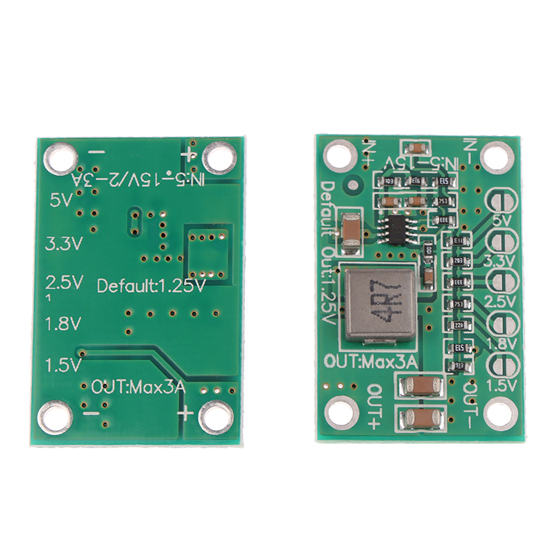 CA1235 Adjustable Power Module CA-1235 Buck Power Module 1.25V 1.5 1.8 2.5 3.3 5V Output 5-16V Input Step-Down Power Supply Demoo. 