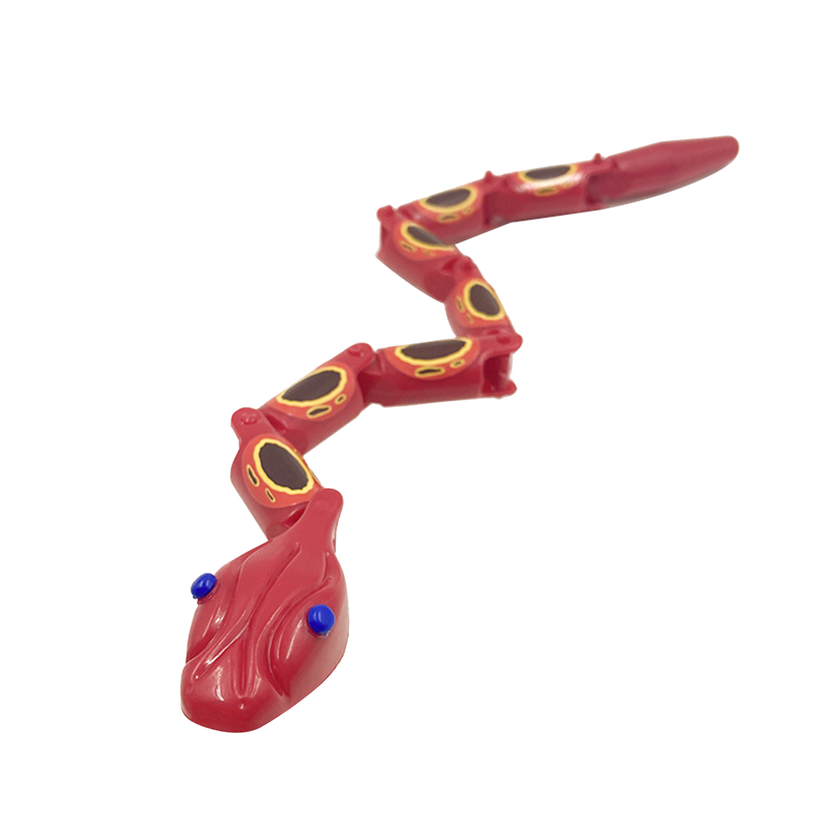 【Broad Sunlight shop】Simulation Rattlesnake Plastic Wiggle With Joining Fun Jointed Snake Toys Funny Toy Gift For Kids. 
