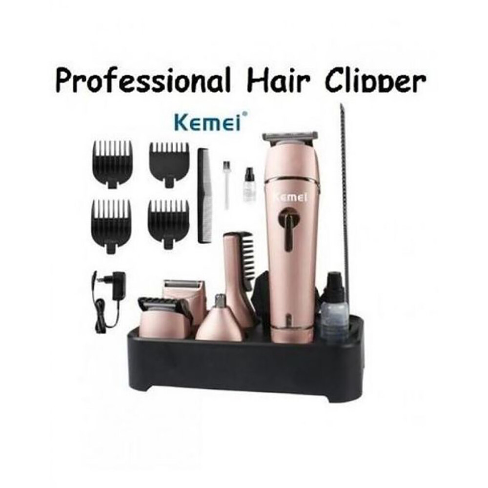 Kemei KM-1015 Professional 10 in 1 Super Grooming Kit Shaver Trimmer for Men-2.jpg