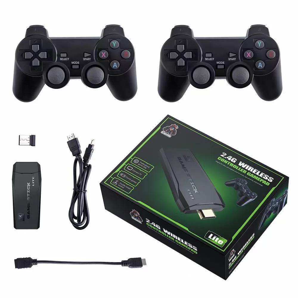 M8 Wireless Game Stick gamebox retro game console 10000 games. 