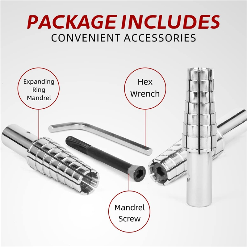 Expanding Stainless Steel Ring Mandrel Replacement with Hex Key-Heavy Duty Ring Shaper Tool for Ring Turning and Ring Making7.5-10.5. 