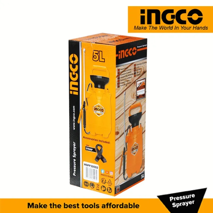 POMPA A PRESSIONE 5L - Ingco Italia - Foto 9