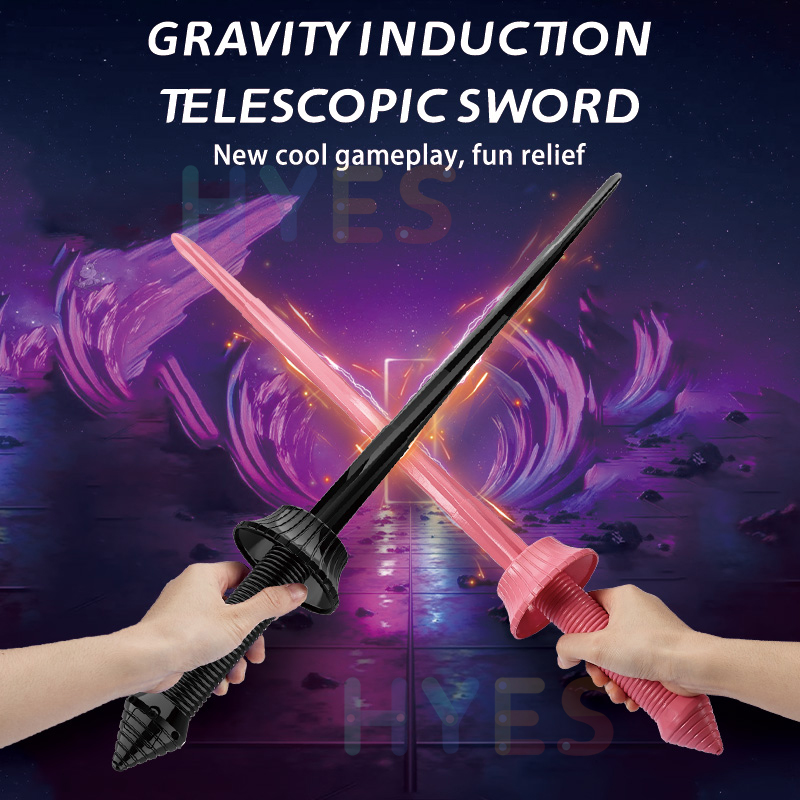 Printing Katana 3D Printing Spiral Gravity Retractable Swinging Knife Creative Decompression Model Toy