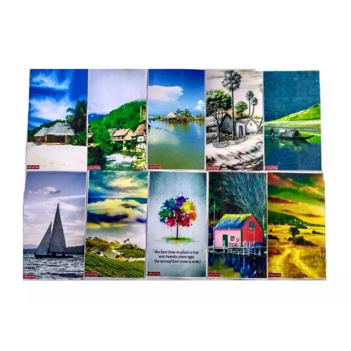 3D Mobile Back Sticker 1pis