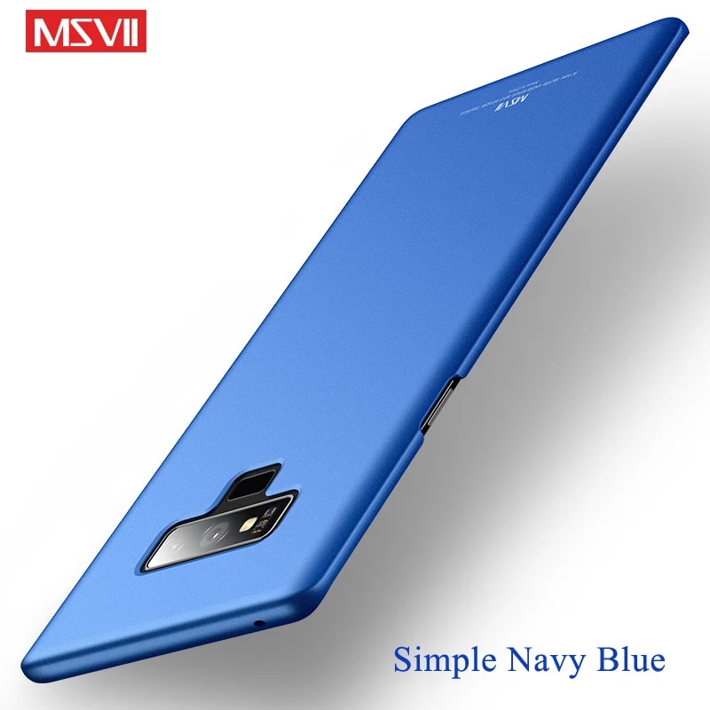 Note9 Case MSVII Slim Hard PC Matte Cover For Samsung Galaxy Note 20 9 10 Plus Note10 Lite Note20 S20 S21 FE S22 S23 Ultra Cases. 