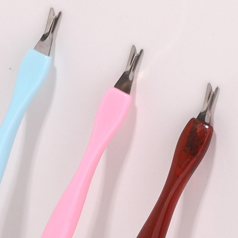 Nail Tools Cuticle Fork Sharp Cuticle Push Tool for Removing Barbs and Manicure. 