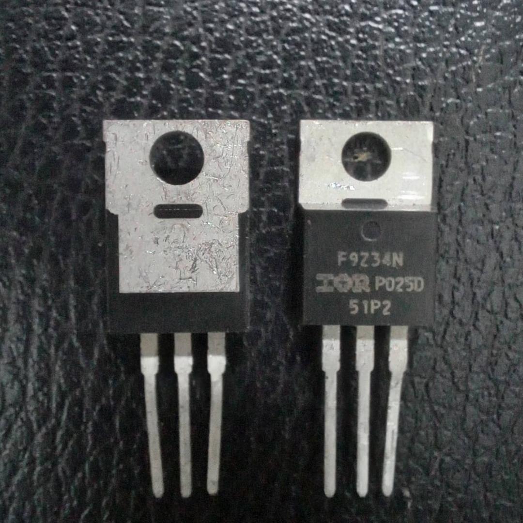 IRF9Z34NPBF IRF9Z34N IRF9Z34 55V 19A 56W TO-220 MOS FET Transistor P-Channel Power MOSFET 3 Pin Leads. 