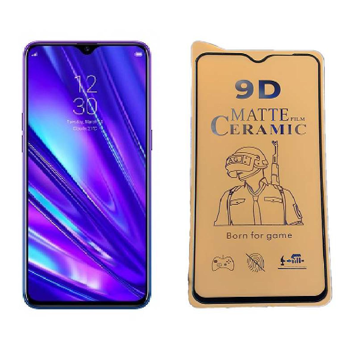 For Vivo Y19 Ceramic Matte Finished Tempered Glass Screen Protector - Clear