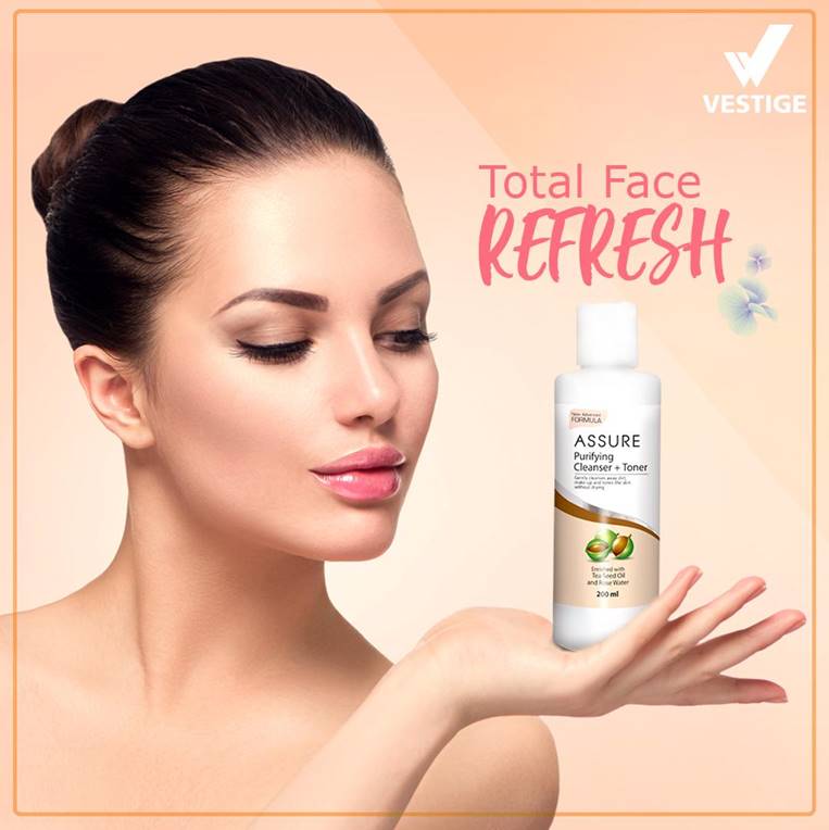 cleanser toner vestige