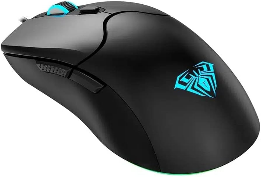 AULA S13 Wired Gaming Mouse, Professional Office Mouse, 6 Button 3600DPI Backlight Mouse For Gamer Desktop PC