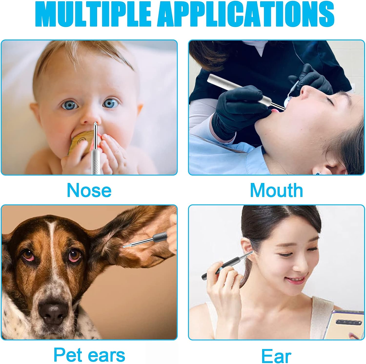 Xiaomi Bebird R1 Wireless Intelligent Visual Ear Stick Precision Endoscope. 