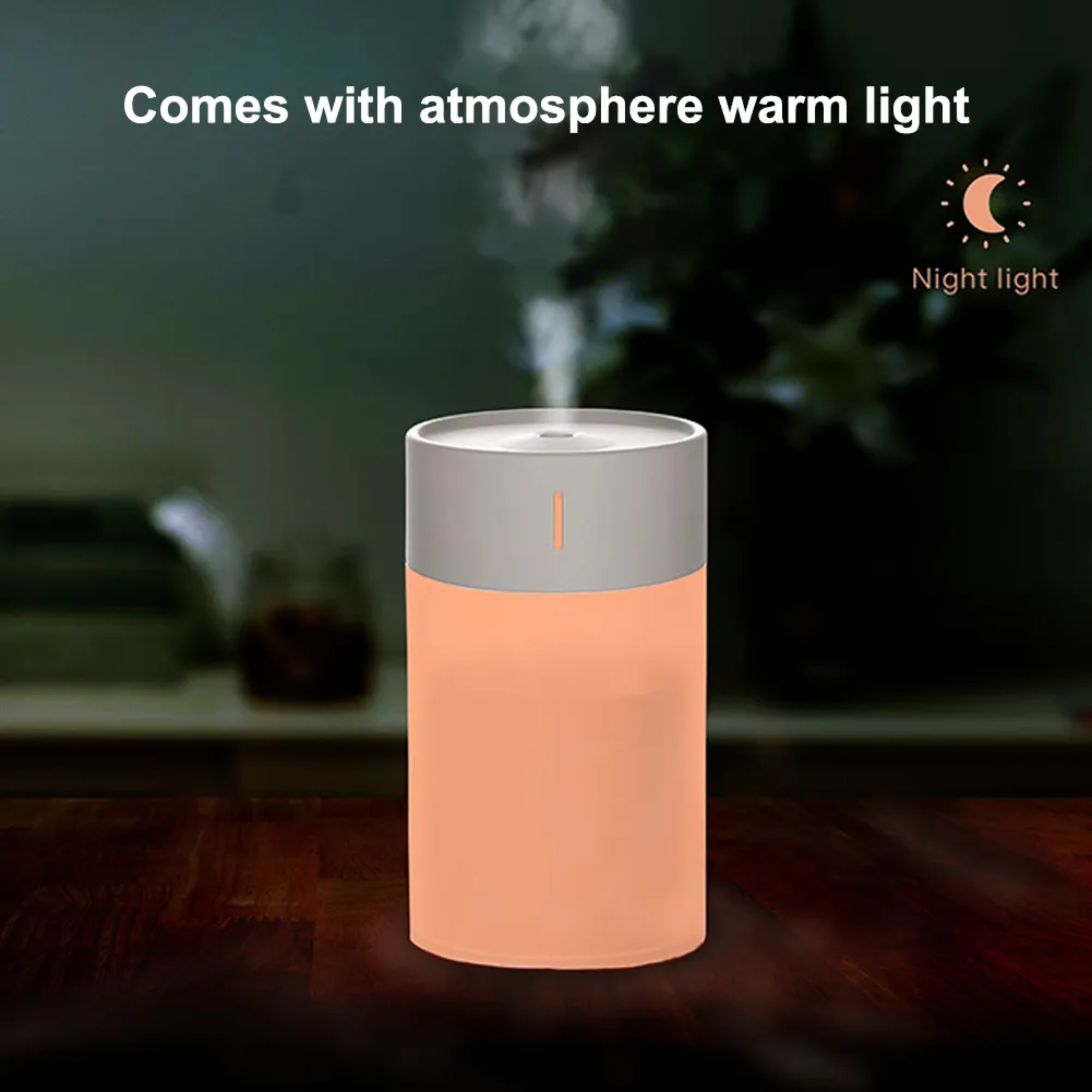 260ml Car USB Air Humidifier Mini Essential Oil Diffuser Car Purifier Aroma Anion Mist Maker With LED Lamp Auto Accessories. 