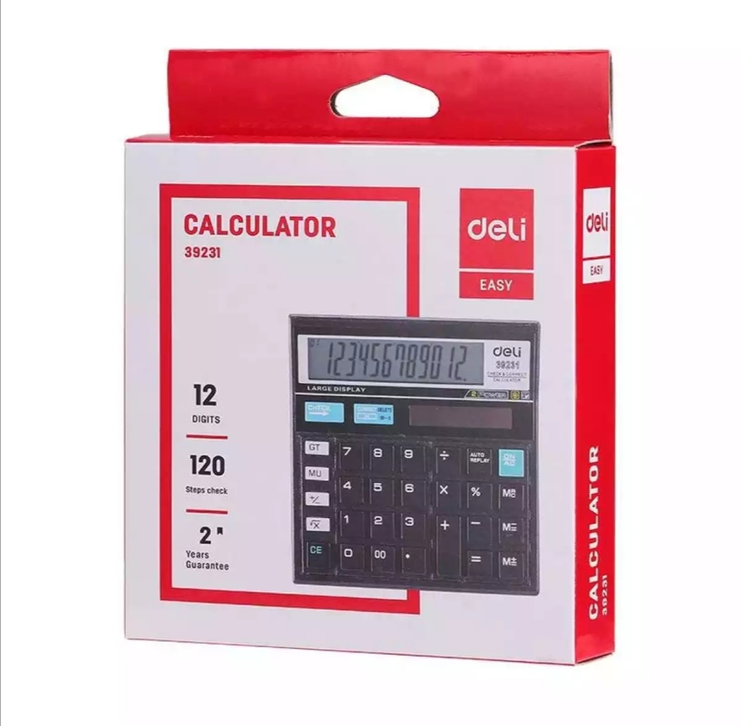 Deli 39231 Calculator - 12 Digits. 