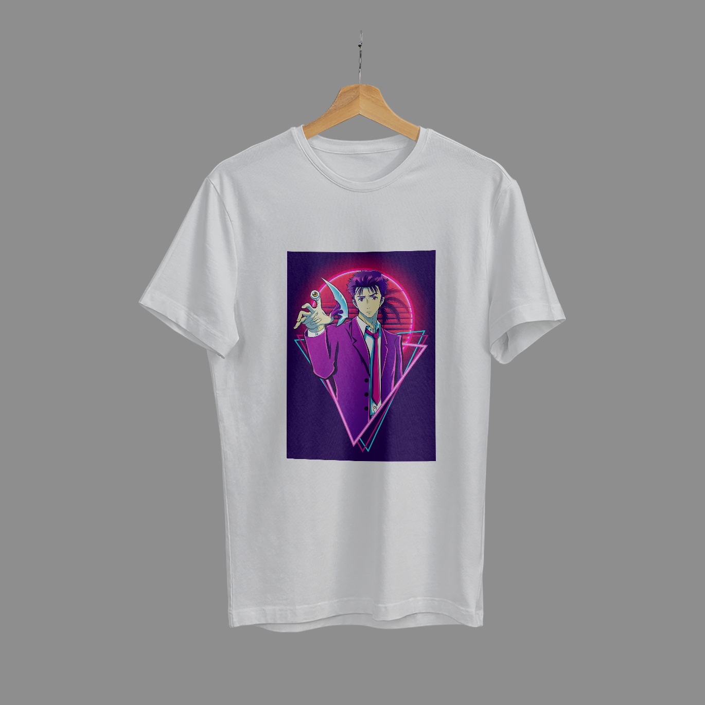 Ensemble Yourself - Easily Usable - Parasyte: The Maxim Anime White Poly Cotton T-Shirt - T Shirt - Easy To maintain - Designed - Urban Vibes. 