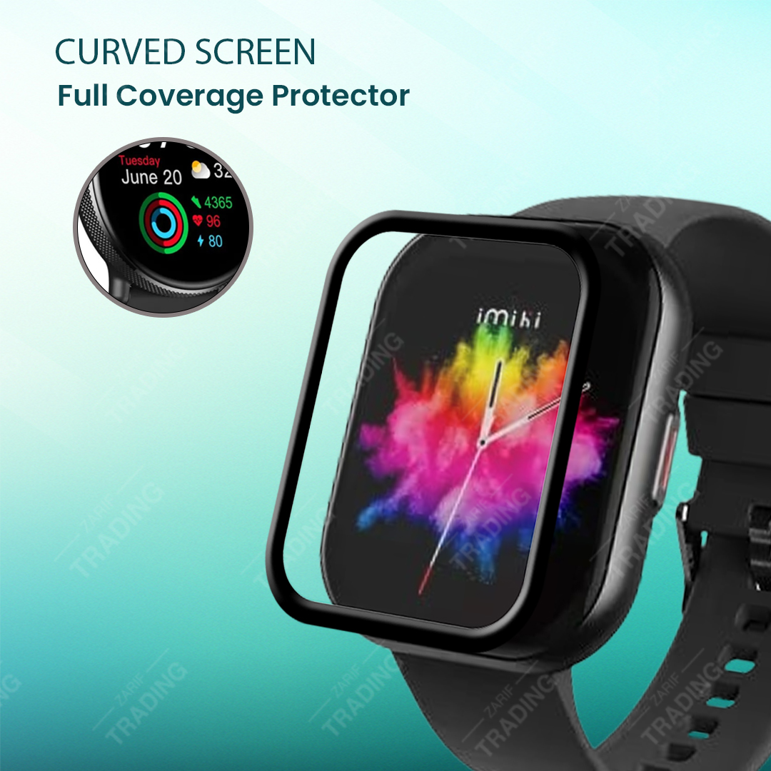 Imilab imiki ST1 Smart Watch Full Coverage Plastic Screen Protector. 