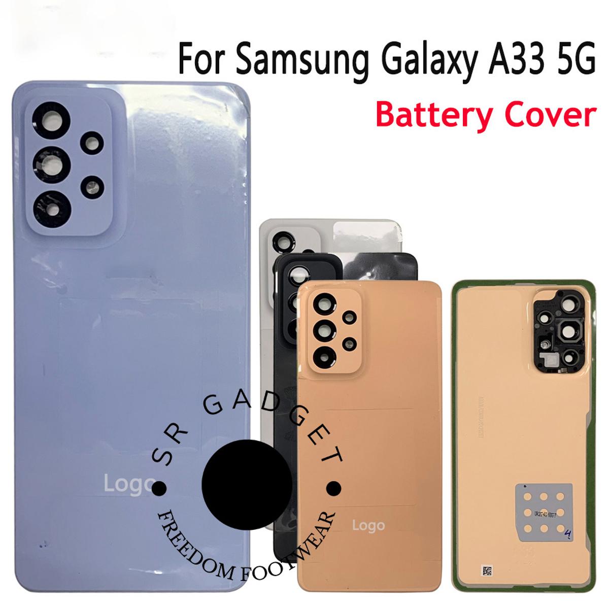 Replacement Backshell Panel for Samsung Galaxy A33 Battery Back Door Housing