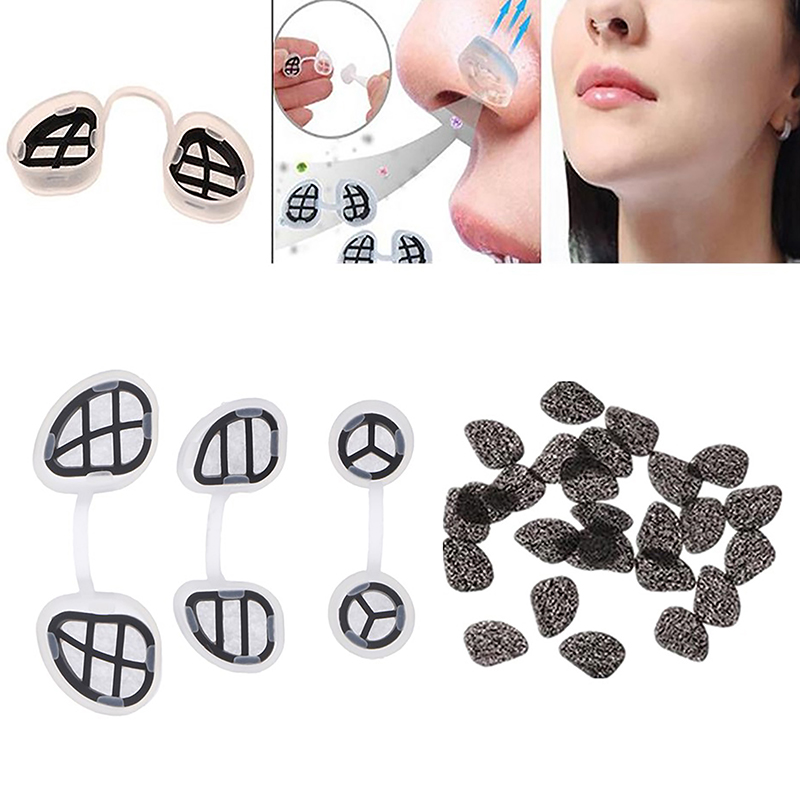 Comfortable Nose Invisible Nasal Filters Anti Air Pollution Pollen Allergy Mask Removable Nose Dust Filter Demoo. 