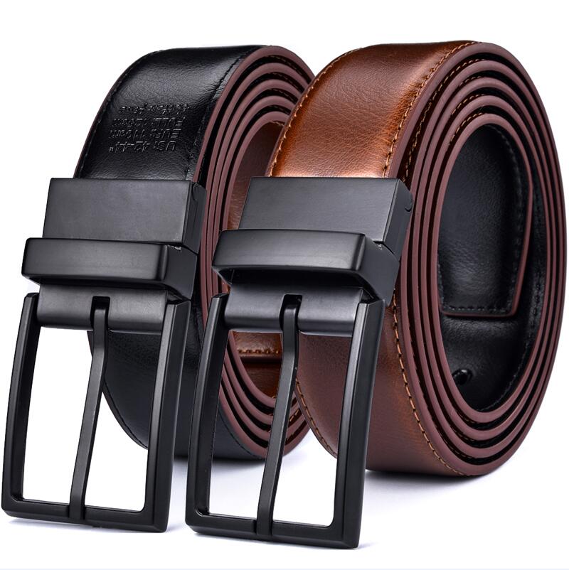 Mens Belt, Reversible Leather Belts for 