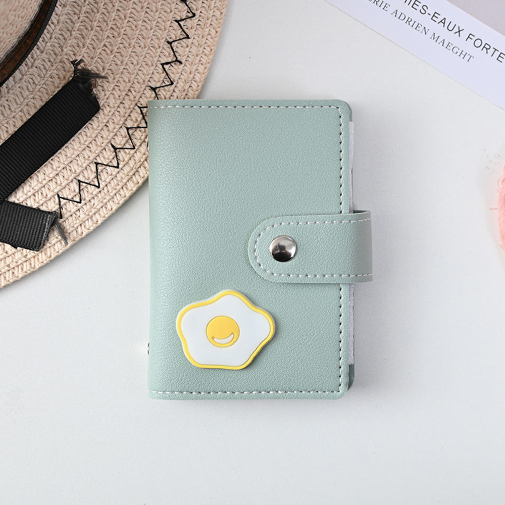 26 Bit Card Holder Card Holder Wallet PU Leather Wallet Cartoon Card Case 26 Bit Card Holder ID   Holder. 