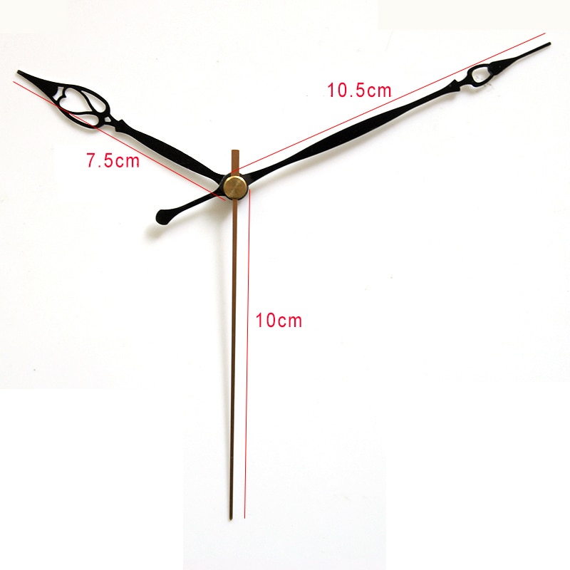 Shinfuku wall clock mechanism with 20# hands Silent Plastic Movement DIY Clock Accessory kits Sweep Quartz Movement TS-631E-B1. 
