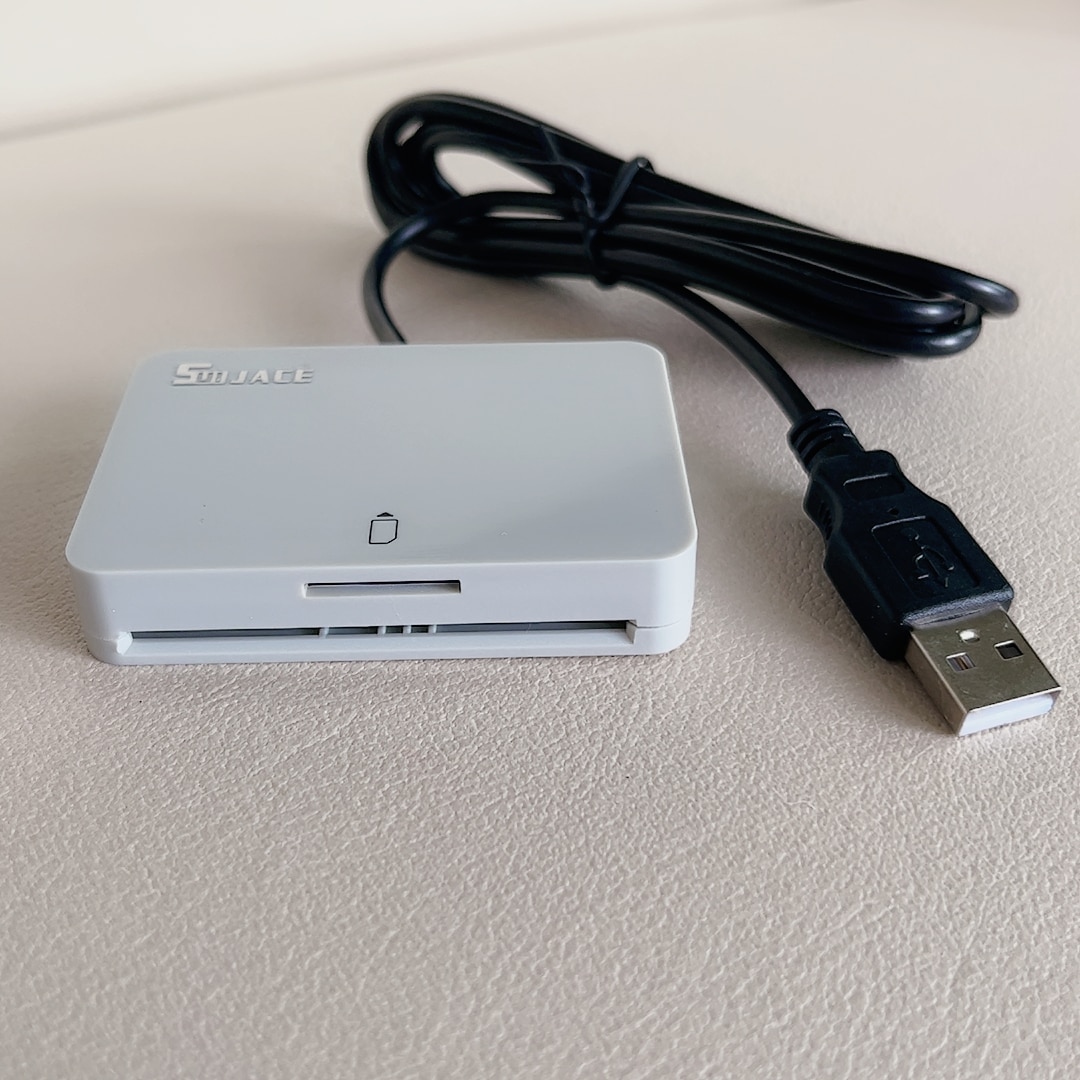 MCR3512 Smart Card Reader for Bank Card SIM ID Card CAC Cloner Connector Adapter USB2.0 Standard for Android Phone. 