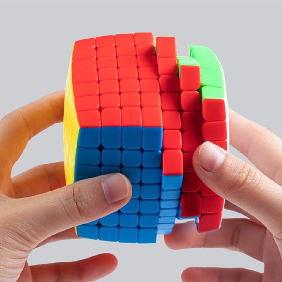 【happy one】Shengshou Pillow Mr.M 7x7 6x6 Magnetic Cube rounded Stickerless Speed Cube Linglong 6x6x6 Puzzle Cube Toys. 
