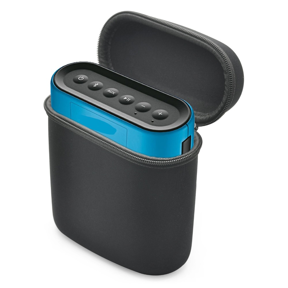 Portable Speaker Case for Bose Soundlink Color I Color II Bluetooth Speaker Protective Nylon Cover Case 14.5x16x6cm. 