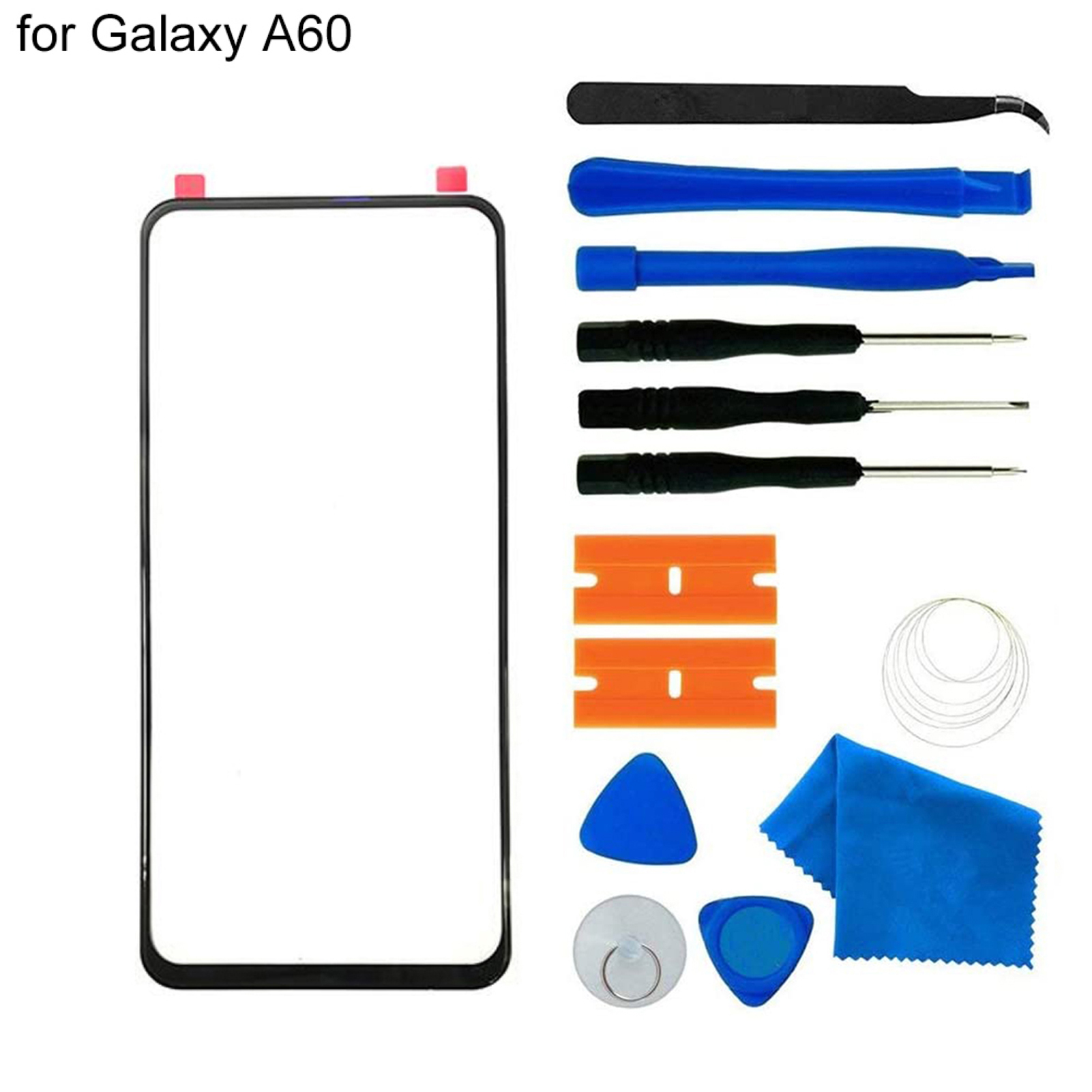 Outer Front Phone Touch Screen Replacement Tool Accessory for Samsung Galaxy A90. 