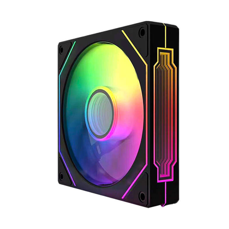Case Electric Prism 4pro Divine Light Synchronous Silent Cool ARGB Fan Computer Heat Sink. 