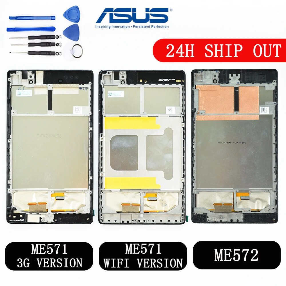 For ASUS Google Nexus 7 2nd 2013 FHD ME571 ME571K ME571KL ME572 ME572CL K008 K009 LCD Display Touch Screen Digitizer Assembly