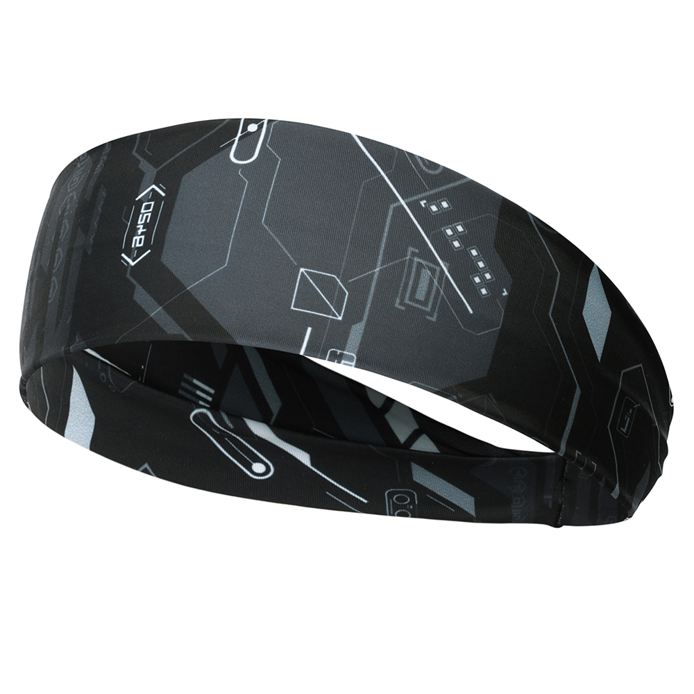 Elastic Headbands Sports Sweatband Running Basketball Yoga Fitness Hair Band Non Slip Quick-drying Hairbands Headwear Men Women