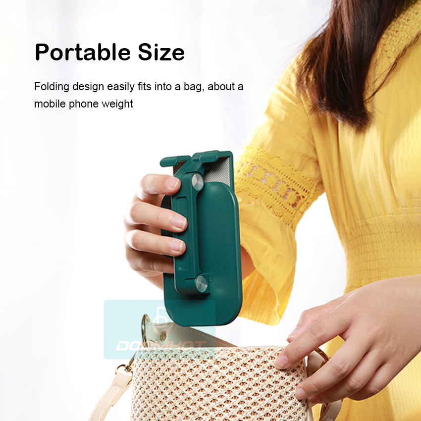 DoomHot Phone Holder Premium Universal Phone Stand Portable Adjustable Angle Folding Smart Phone Stand Dock Holder. 