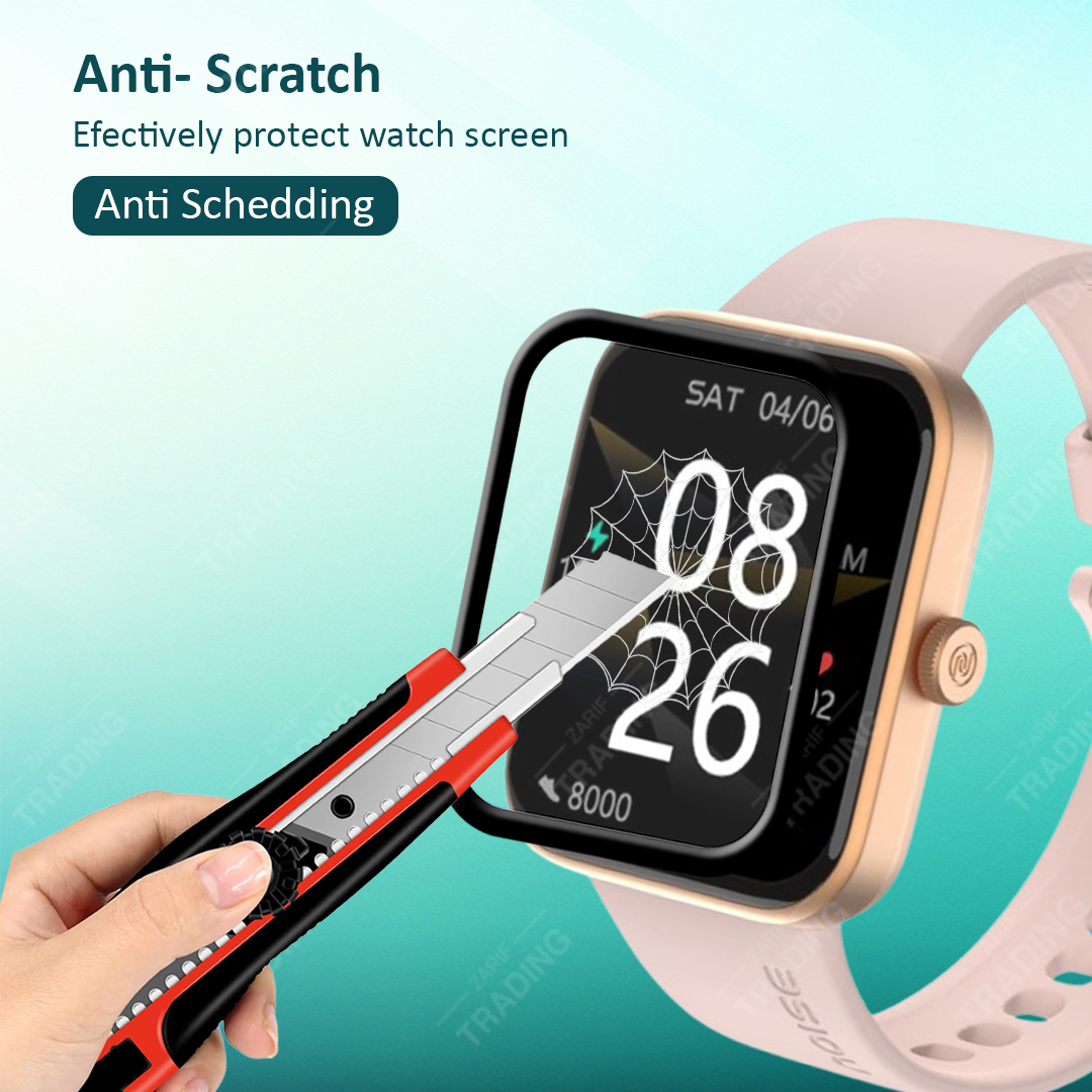 NOISE COLORFIT ICON 2 Smart watch Screen Protector Ultimate Protection for Your Watch. 