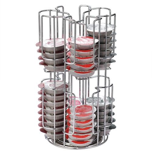 Promotion! Simple Style Rotating Capsule Coffee Pods Holder Storage Rack For 64 Tassimo Capsules|Coffeeware Sets