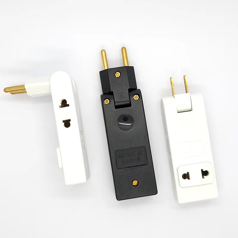 3 in 1 Mutli Plug Travel Adapter Socket (3 Power Socket) High Power EU Bangladesh Standard 180° Rotating Coverter Socket AC Adapter. 