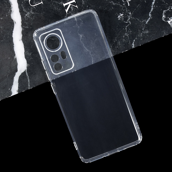Tianyan Cover 360° Full Body Per Xiaomi Mi 12 / Mi 12X - Custodia Antiurto 2 In 1 (TPU Morbido + PC Rigido), Trasparente Con Protezione Schermo