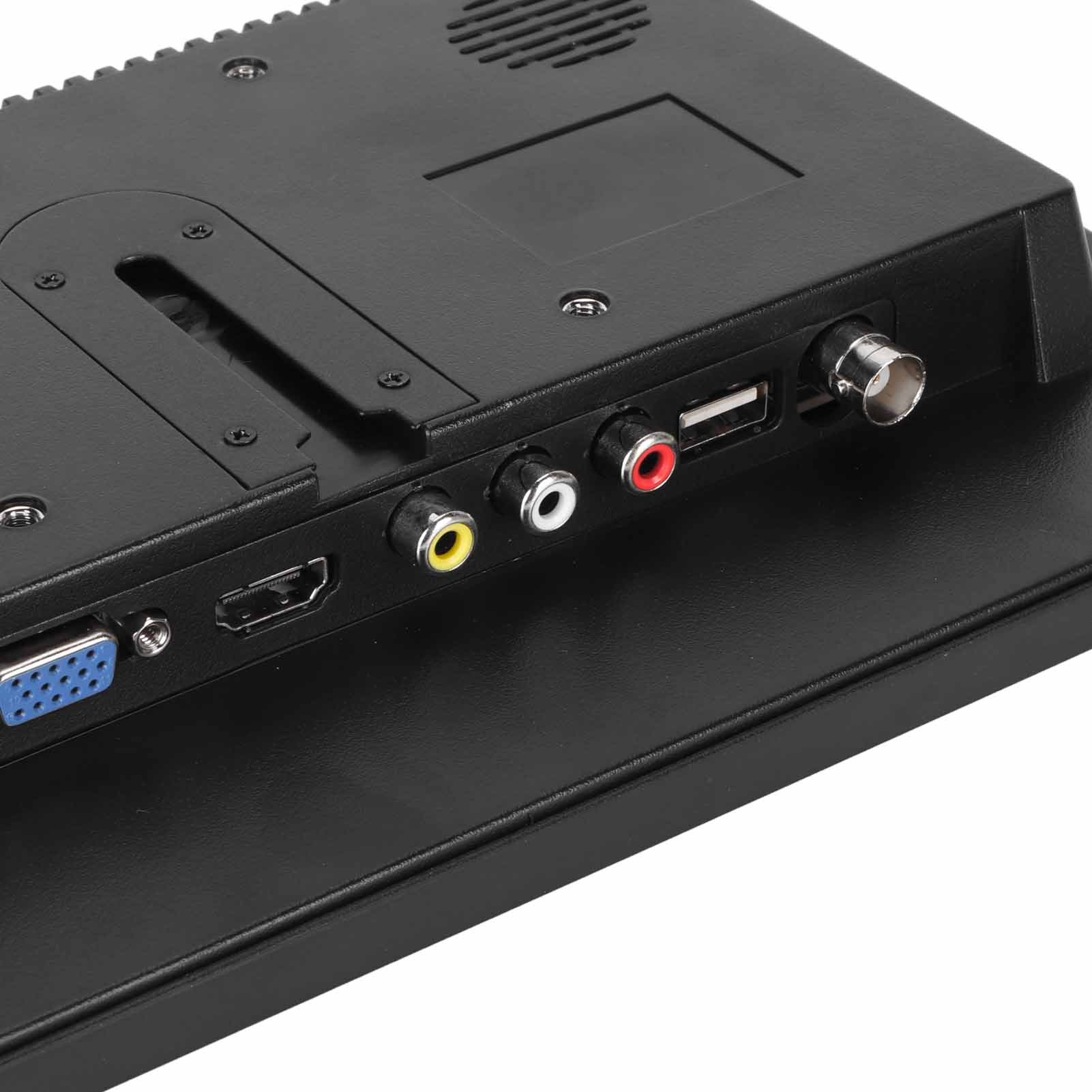 10.1inch HD Monitor TFT LCD Color Screen HD Multimedia Interface VGA BNC AV Ypbpr Input Portable Monitor 100‑240V AU Plug. 