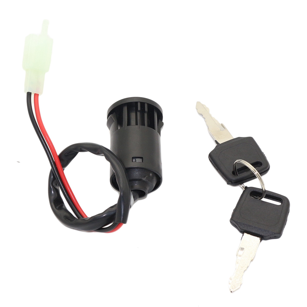 Ignition Key Switch 2 Wires Ignition Keys for ATV Go Kart Scooter. 