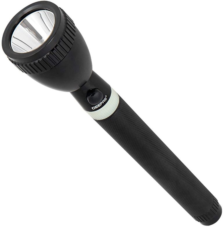Geepas GFL3803 Rechargeable LED Flash Light Torch Light. 