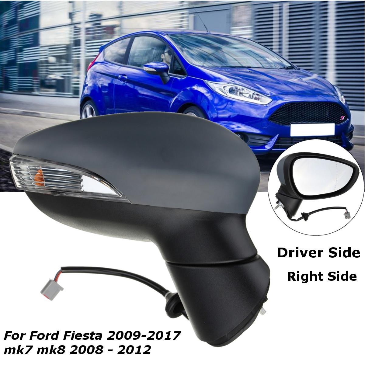 Door Wing Mirror Cover Primed Pair Left /& Right aftermarket Transit Custom 2012