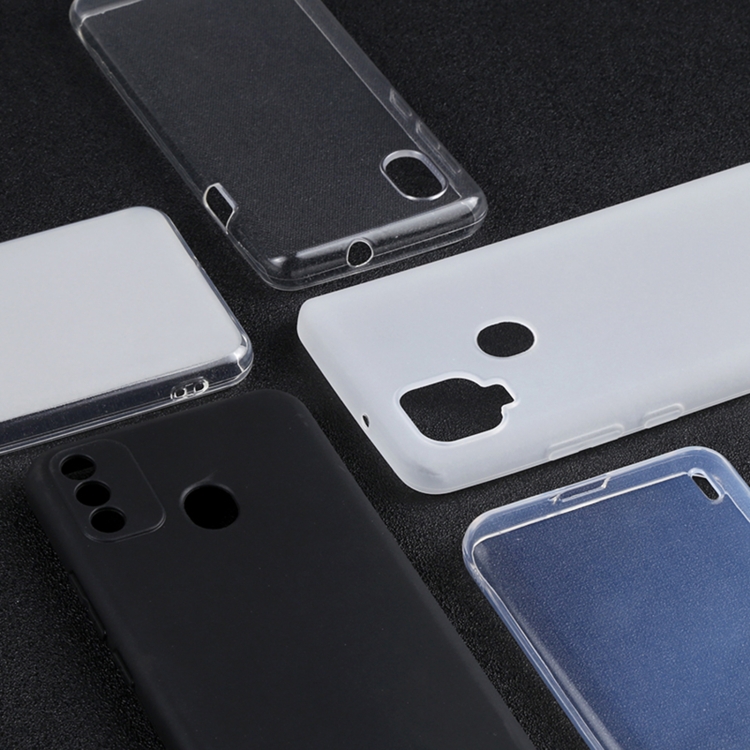 TPU Phone Case For Cubot X19(Transparent White). 
