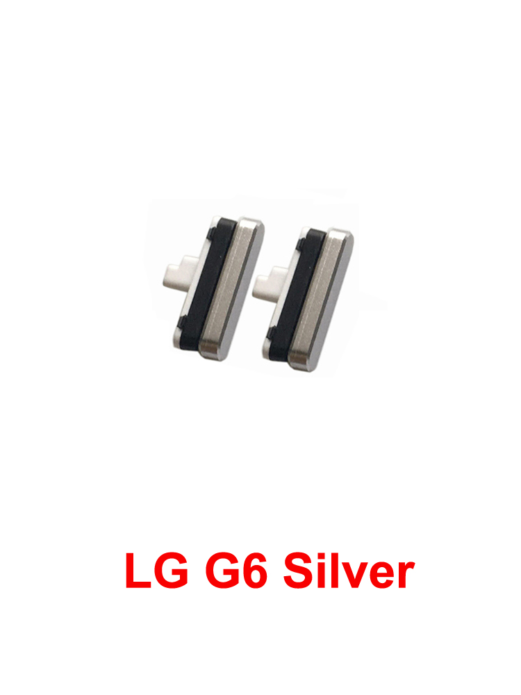 2Pcs External Power Volume Button For LG G6 G7 ThinQ G8 G8S Original Phone New On Off Side Keys Repair Parts. 