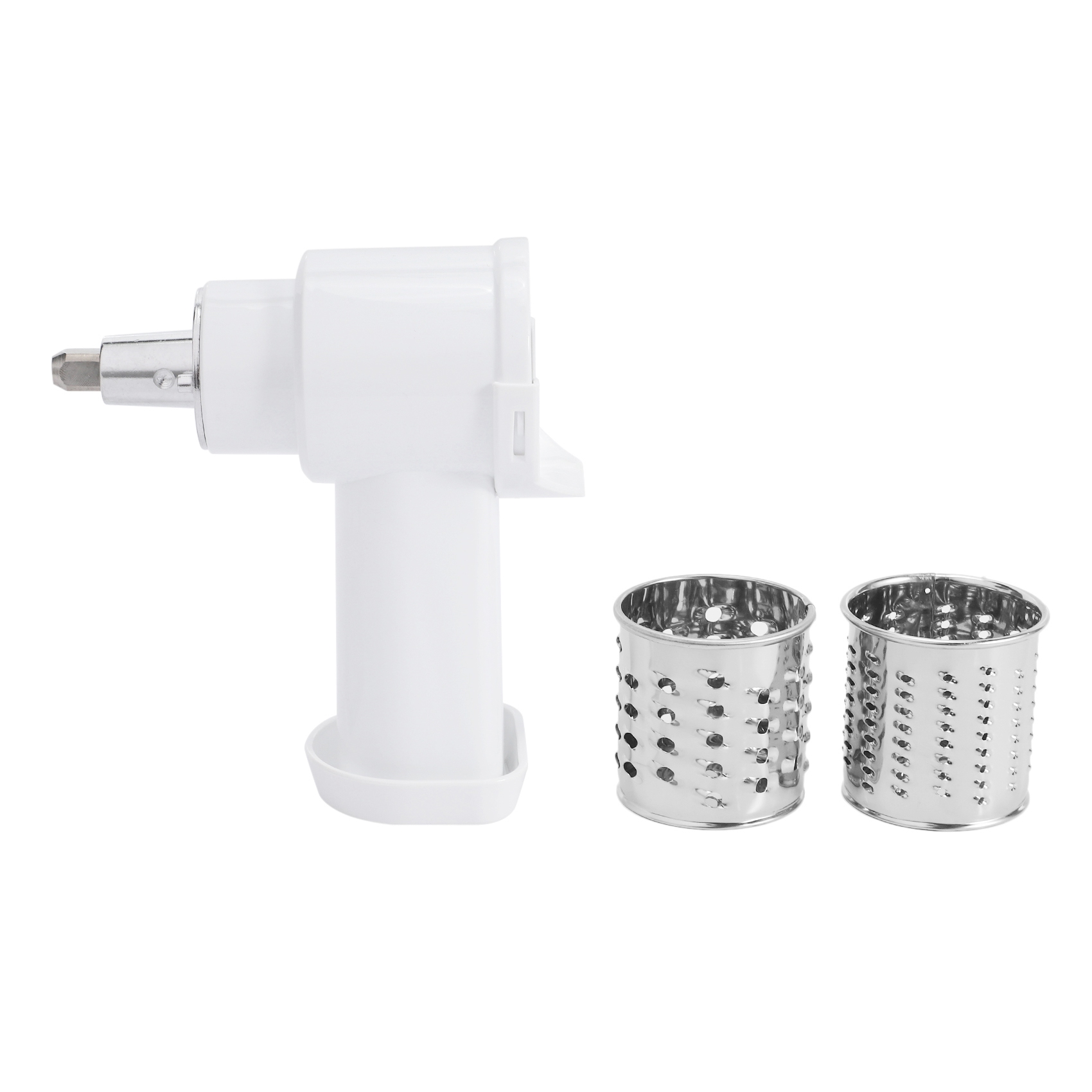 Slicing for KitchenAid-1 x Food Pusher
1 x Slicing Blade
1 x Fine Shredding Blade
1 x Coarse Shredding Blade-…. 