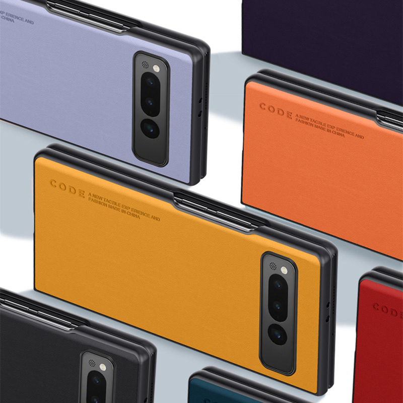 For Google Pixel Fold Case All-Inclusive Shockproof Soft Leather Ultra-Thin Fashion For Google Pixel Fold Back Cover. 