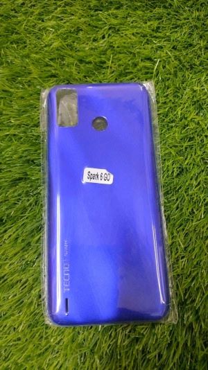 Tecno Spark 6 Go Phone Battery Back Cover Backshell Replasment parts. 