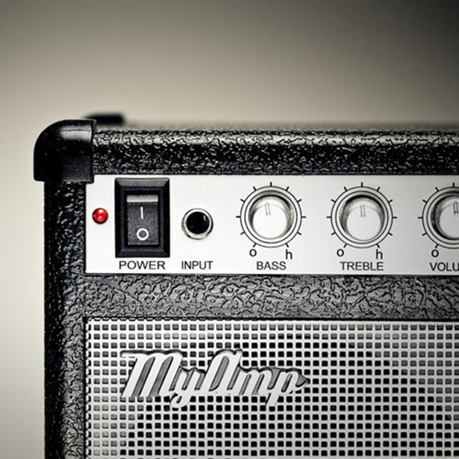 Replica Guitar Amplifier High Fidelity/ My Amp Audio Portable Speaker. 