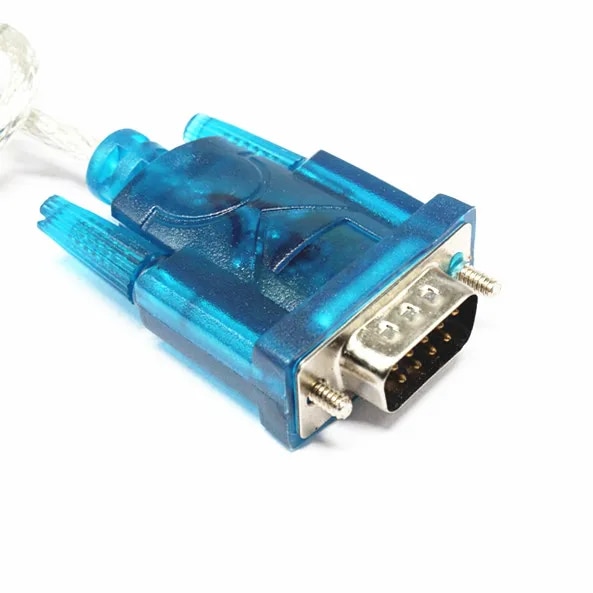 1PCS HL-340 New USB to RS232 COM Port Serial PDA 9 pin DB9 Cable Adapter support Windows7-64. 